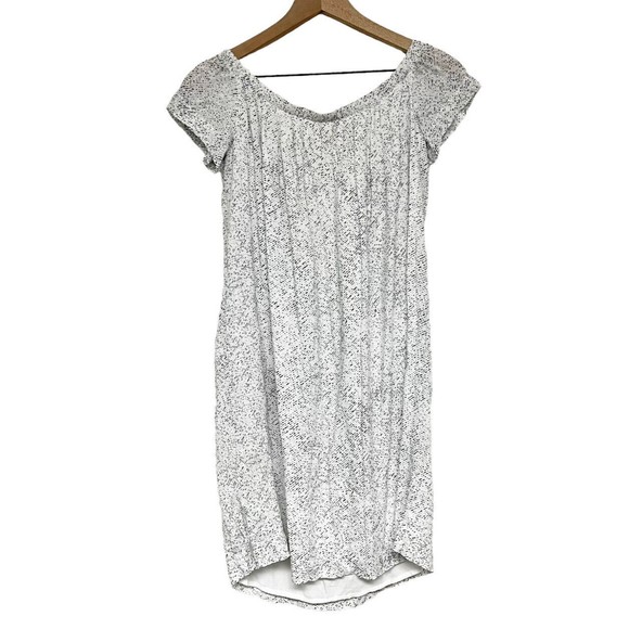 Cloth and Stone Speckled Off the Shoulder Dress Womens Size Medium Lightweight - Picture 3 of 6